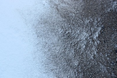 灰白色的雪和煤烟自然纹理