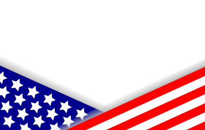 美国抽象旗帜旗帜背景与空白