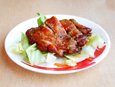 炸鸡肉沙拉