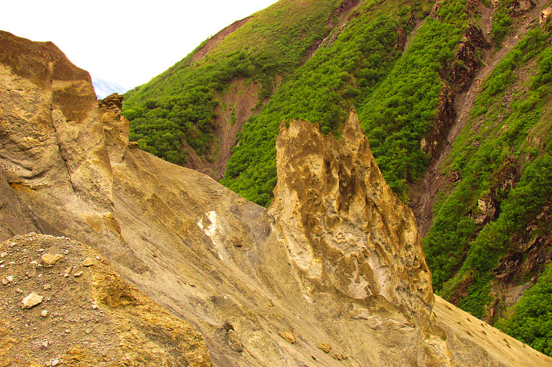 在安纳普尔纳环岛徒步旅行