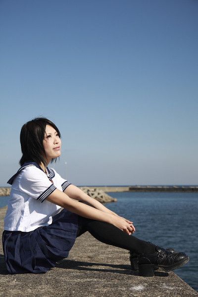 听音乐的女孩