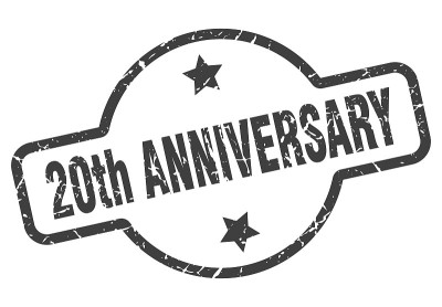 20周年标志