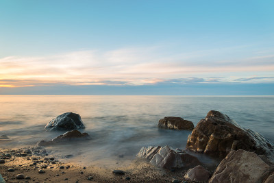 海岸(快门速度慢)