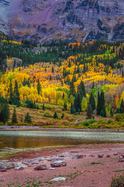 Maroon Bells Snowmass Wilderness USA
