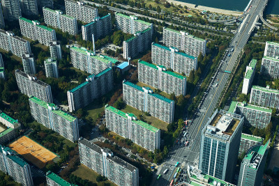 这是首尔的风景。