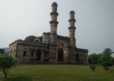 来自印度古吉拉特邦pavagadh champaner的Jama清真寺