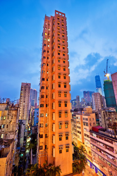 香港的摩天大楼