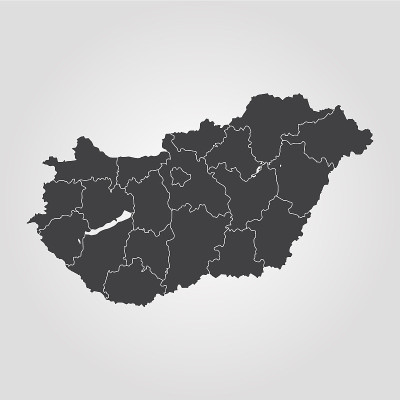 匈牙利的地图