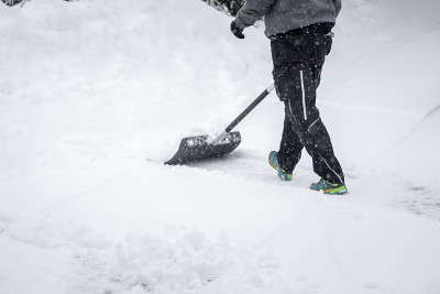 一下雪就下雪