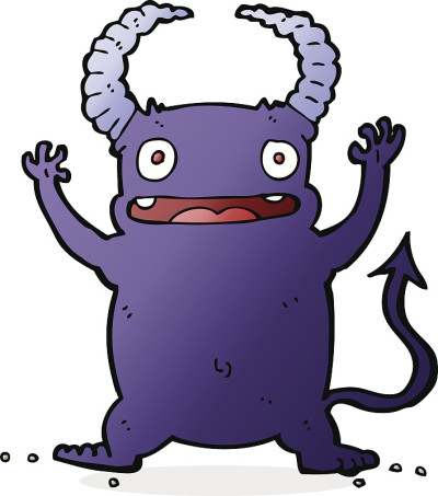 卡通小魔鬼
