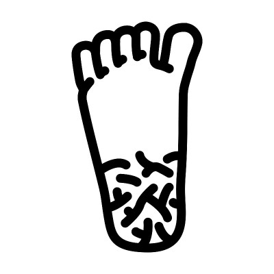 开裂的高跟鞋线图标矢量插图