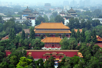 北京景山公园和皇家寺庙