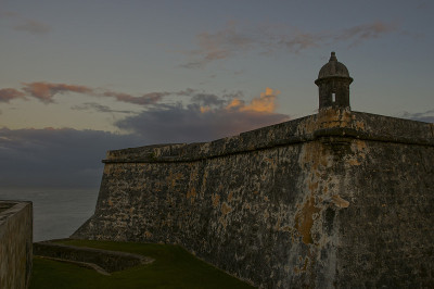 Castillo San Felipe del Morro 在圣胡安波多黎各