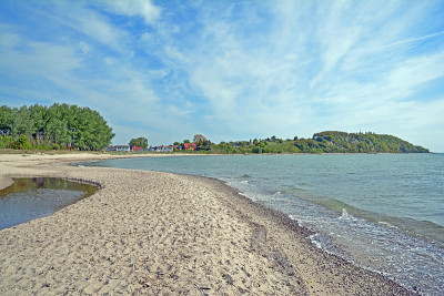 Thiessow村，Rügen，波罗的海，德国