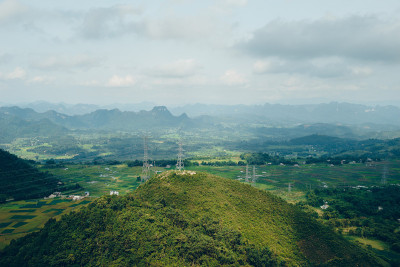 越南华平麦洲通溪关全景