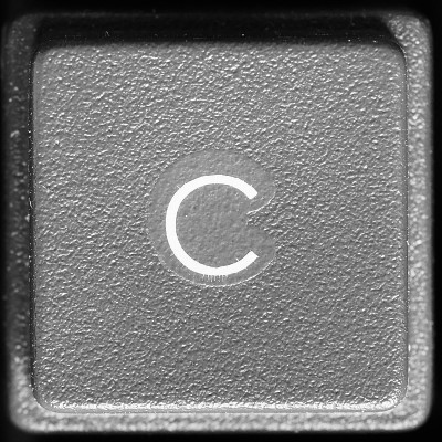 电脑键盘上的字母C