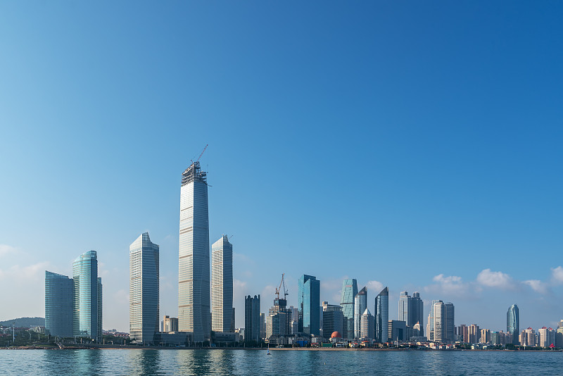 青岛建筑景观天际线