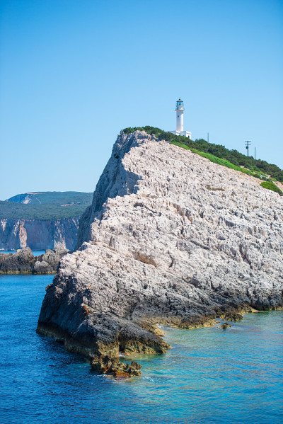 莱夫卡达岛的海洋景观
