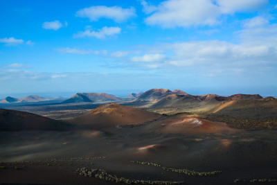 火山兰萨罗特岛。