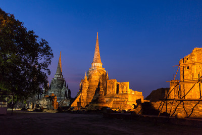 泰国阿育王，Sanphet Wat Phra