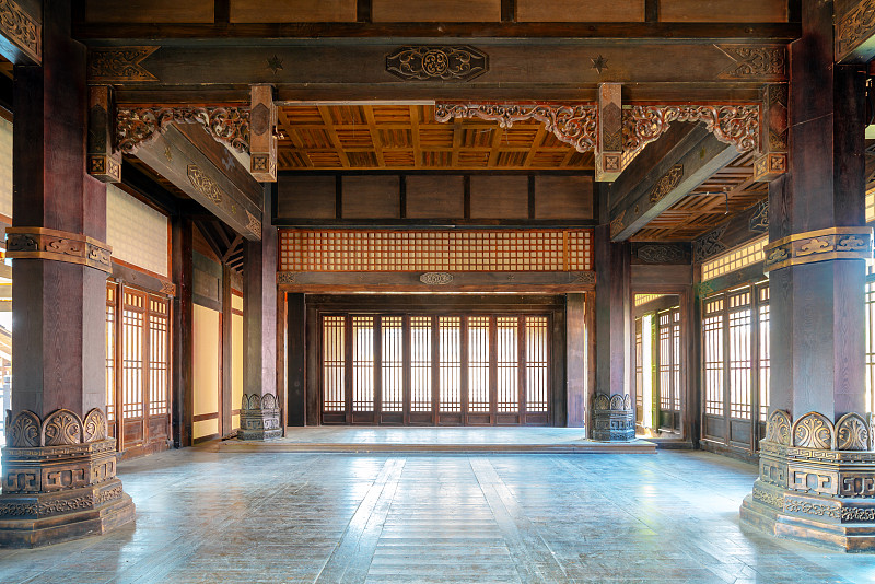 秦汉时期中国古代建筑的内部