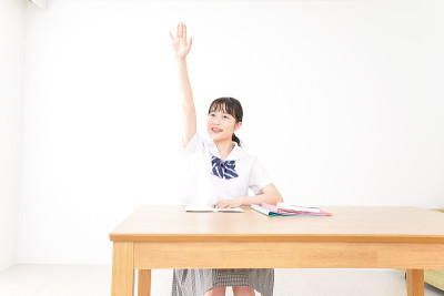 学生举手