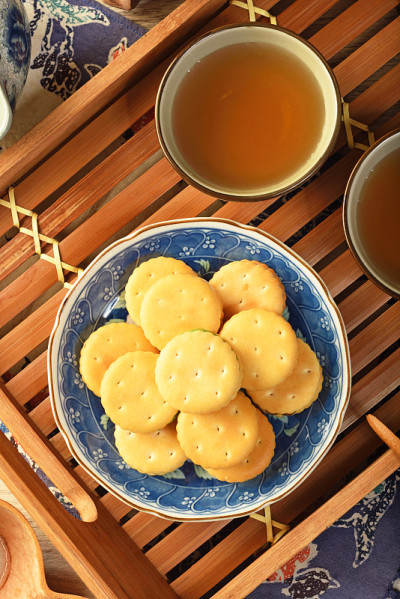 小圆圈牛轧糖饼干