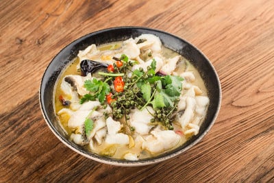 中餐:美味的腌鱼