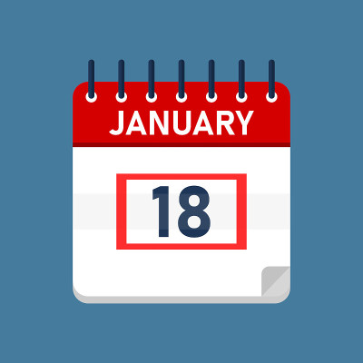 1月18日日历