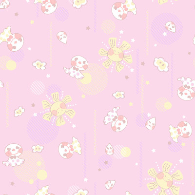 生动的重复花