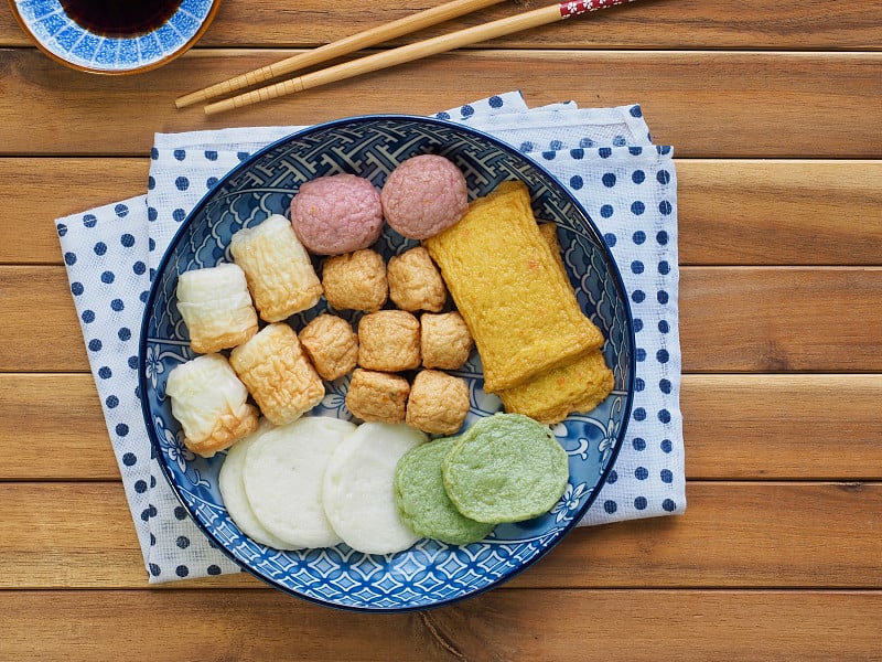 亚洲食鱼饼，鱼酱，