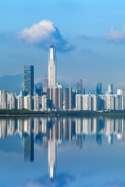 深圳中心大厦天际线