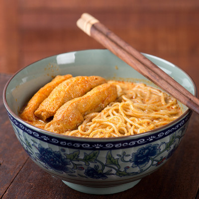 辣咖喱叻沙面