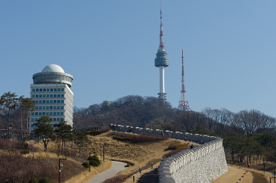 韩国首尔的南山大厦