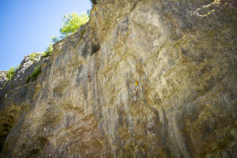 Gordale Scar，约克郡谷国家公园，北约克郡，英国