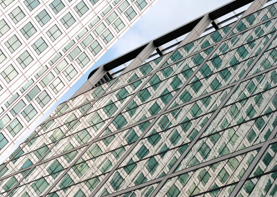 金丝雀码头的建筑