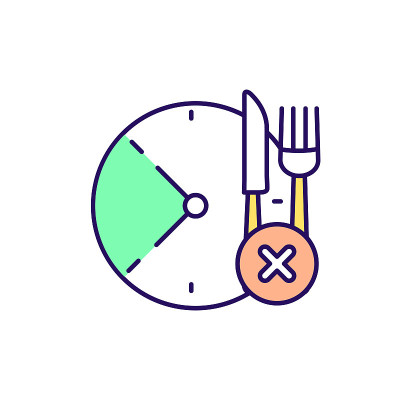 跳过饭RGB颜色图标