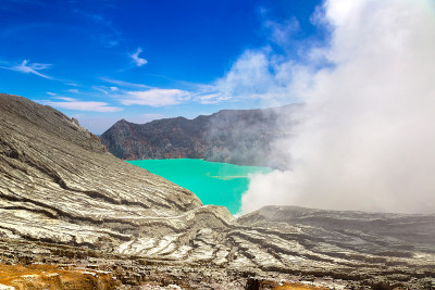 爪哇伊真火山口