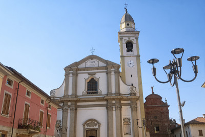 Carpignano Sesia，意大利:历史建筑