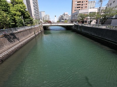 品川目黑河的景色