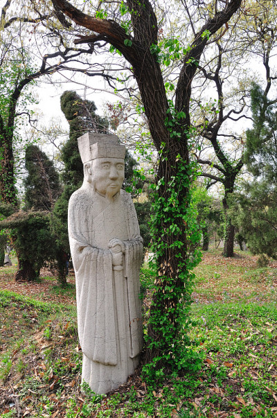 古代孔子雕像