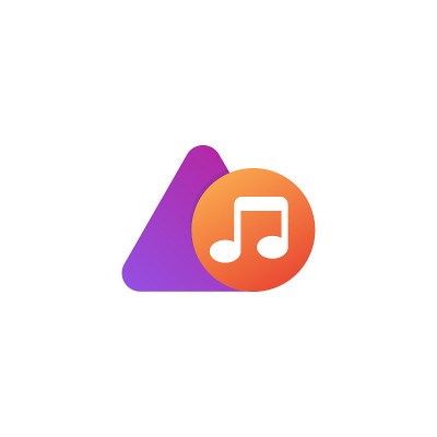 音乐图标模板设计矢量，图标插图