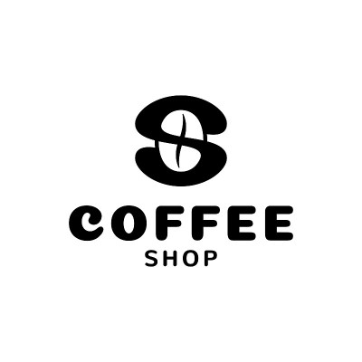 咖啡豆店的字母S标志