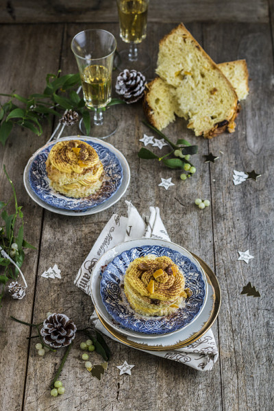 用marsala panettone做提拉米苏
