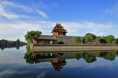 北京故宫的望楼