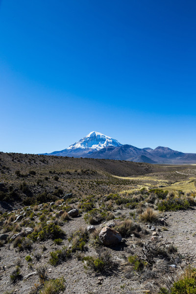 萨哈马火山在同名的自然公园