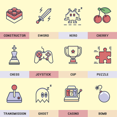 Gamie图标集。
