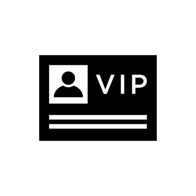 VIP图标平面矢量模板设计新潮