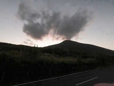 八条岛的日落