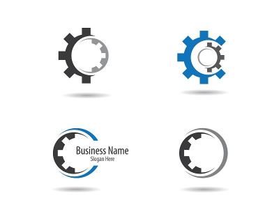 Gear symbol illustration